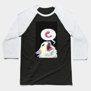 8-bit Shrimpin' Thurston the cat Baseball T-Shirt